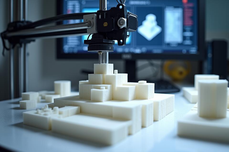Prototypage et impression 3D pour maquettes architecturales